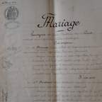 Papier à un denier, leur naissance, leur mariage, leur mort, leur inhumation